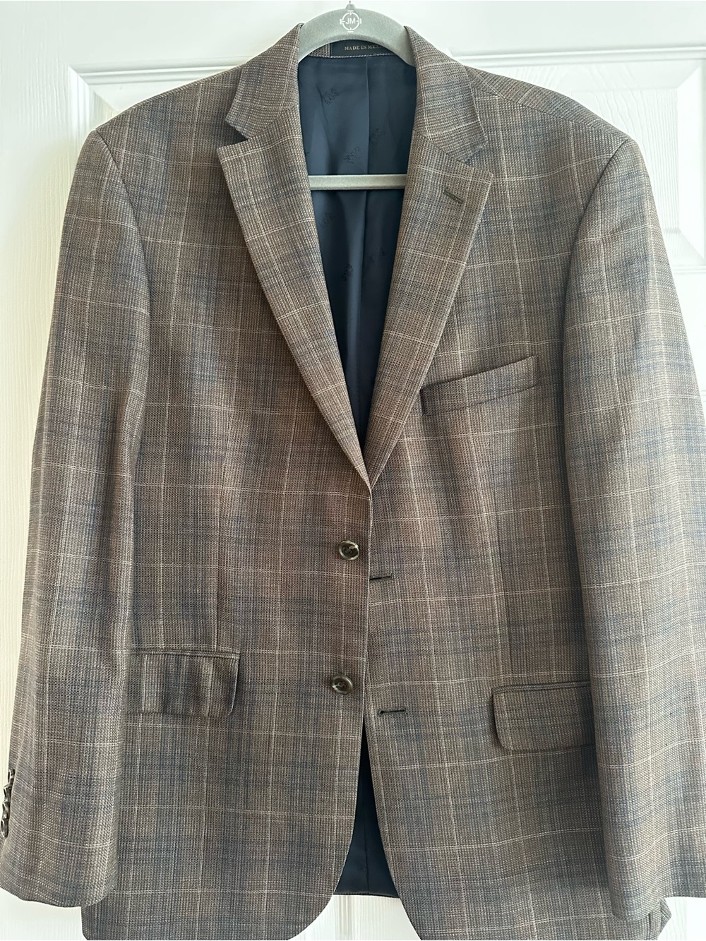Jos. A. Bank Brown Plaid Sport Coat